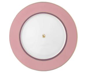 Plato llano Signum, Porcelana, Rosa OS