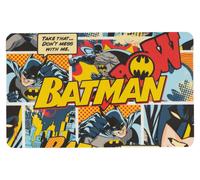 Plato para el desayuno de Batman, fabricado en resopal, de 23,5 x 14,5 cm