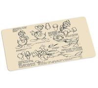 Plato para el desayuno, diseño de Donald Duck, modelo vintage
