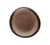 Plato Plano Rosenthal Junto De Cerámica De Bronce 16 Cm