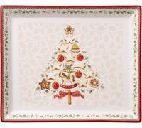 Plato rectangular para pastelería de invierno, tamaño pequeño: 274 x 227 x 27 mm | Villeroy & Boch | N.º de artículo: 1486122856 | EAN: 4003686289079