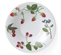 Plato sopero HAMMERSHOI SUMMER - SUMMER BERRIES 21 cm, blanco, porcelana, Kähler