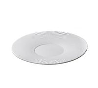 Platos Llanos Grandes Modernos Bandeja de postres, plato de comida occidental simple, plato de carne creativo de cerámica, plato plano, plato grande, plato comercial Platos Llanos Apilables(A)