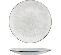 Platos para restaurante Cozy & Trendy, color Murano beige, diámetro de 27,5 cm, juego de 6 unidades