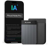 Plaud Note Pro Grabadora de Voz AI con Funda Transcripción IA Resúmenes Multidimensionales Grabación Dual Inteligente hasta 50 Horas Reuniones Llamadas Entrevistas Charlas Clases Teams