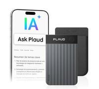 Plaud Note Pro Grabadora de Voz IA Transcripción Resumen Llamadas Reuniones | Resúmenes IA, Grabación Dual, 50 Horas, Funda Incluida, para Reuniones, Llamadas, Entrevistas, Teams, Find My