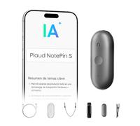 Plaud NotePin S Grabadora de Voz IA Wearable Transcripción y Resúmenes