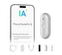 Plaud NotePin S Grabadora de Voz IA Wearable Transcripción y Resúmenes