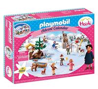 PLAYMOBIL Calendario de Adviento 70260 El Mundo de Invierno de Heidi, Para Niños a Partir de 4 Años de Edad