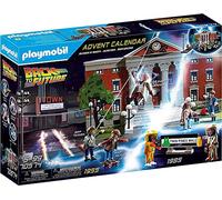 PLAYMOBIL Calendario De Adviento Back To The Future Juguete, Sin género, Multicolor, (70574)