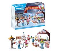 Playmobil Calendario de Adviento 71472 Viaje al mercado navideño 24 sorpresas 4 figuras Multicolor