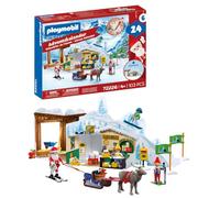 PLAYMOBIL | Christmas | Calendario de Adviento: En el Polo Norte | Mundo navideño en 24 días con Papá Noel, Elfos, Reno y Oficina de Correos | para niños a Partir de 4 años | 72226