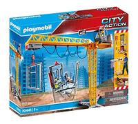 PLAYMOBIL City Action 70441 Grúa de Construcción con Mando a Distancia RC, A Partir de 5 Años