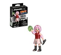 PLAYMOBIL Naruto Shippuden 71098 Sakura con Kunai y Guante curativo, diversión de Juego Creativo para Fans del Anime con Grandes Detalles y Extras auténticos, Set de 7 Piezas, a Partir de 5 años