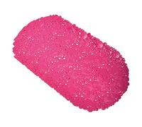 Plaza Tres Aguas - Alfombrilla de baño Ovalada Antideslizante para Ducha 36*69cm , 100% PVC - Tendance Fuchsia