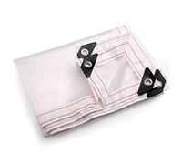 Plcnn 2 x 2,5 m de lona transparente impermeable para plantas, cubierta de lona resistente para camping, pesca, jardinería, techo de caseta de mascotas, resistente a la lluvia