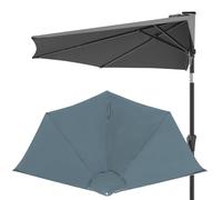 Plegable Antiviento Toldo De Recambio Para Sombrilla Protección UV 30+
