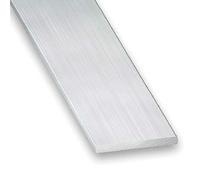 Pletina de aluminio bruto 25 x 2 mm - 1 m