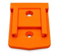 PLEXONE Soporte de pared para herramientas Bosch Professional 18 V - Naranja - PETG