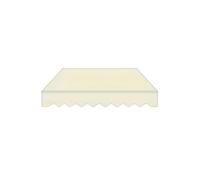 Pllrbvshs Tela Toldo Retráctil Anti UV, Recambio para Cubierta Exterior. | Lona Sombra Impermeable, Cubierta Recambio Sin Marco para Jardín Patio.(White,500cm x 250cm/16.4ft x 8.2ft)