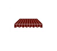 Pllrbvshs Tela Toldo Retráctil Anti UV, Recambio para Cubierta Exterior. | Lona Sombra Impermeable, Cubierta Recambio Sin Marco para Jardín Patio.(ClrE,500cm x 250cm/16.4ft x 8.2ft)