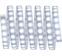 Paulmann 70548 tira de LED MaxLED 500 2,5m 1375lm IP44 incl. 1x15 W regulable luz diurna blanco plata tira de LED plástico 6500 K