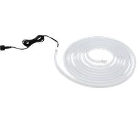 Paulmann 78906 Juego de strip LED SimpLED Outdoor 5m, blanco cálido, incl. strip 1x20W, blanco, tira de luz, plástico, tira de luces, 3000K