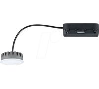 Paulmann Nova 93078 - Módulo de luz LED empotrable (1 x 6 W, regulable, plástico satinado, moneda de 2700 K, 6 W)