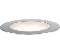 Paulmann 936.92 Outdoor Plug & Shine Floor Eco, juego básico de 3 uds., 3000 K 3x1 W, plateado, 93692 Luminaria empotrable en el suelo LED, luminaria exterior