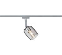Paulmann URail Blossom foco, cromo/gris humo