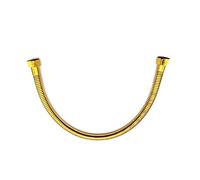 Plomería, Fontanería Oro Manguera 1/2 Ángulo Conector De La Válvula, De Acero Inoxidable Oro Aseo Manguera For 50cm Baño Longitud (Color : Gold)