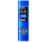 Plomo mecánico Pentel Ain Stein 0,5 mm HB 40 cables (C275-HB) IMPORTACIÓN DE ...