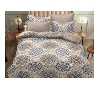 PLSS HOME Juego Funda Nórdico Microfibra Hipoalergénica para Cama 90/135/150/180cm - Edredón 3 o 4 Piezas - Lavable a Máquina