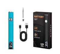 Pluma de batería roscada 510, quemador de rosca inalámbrico de 650 mAh, kit de soldadura de temperatura ajustable para reparación de electrodomésticos