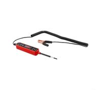 Pluma de prueba eléctrica del coche de la exhibición digital, probador del circuito de 4-60V DC con el alambre de los 300cm para los sistemas de 6V 12V 24V (es rojo)