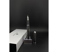 Pluma Estilográfica Diplomat Excellence Rhomb Guilloche Lapis Black