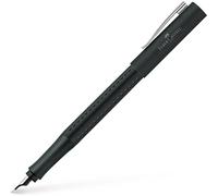 Pluma Estilográfica FABER-CASTELL Grip 2011 F Negro Mate