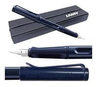 Pluma estilográfica Lamy Safari - Personalizada con grabado (punta extrafina, Dark Dusk (2025 Special))