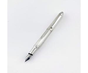 Pluma Estilográfica Waldmann Pocket Lines Pattern Platinum