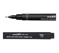 Pluma fina UNI PIN 200 negro 0,5 mm