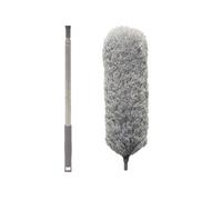 Plumero Atrapapolvo Plumero De Microfibra Extensible, Cepillo Limpiador Telescópico, Recogedor Ácaros, Eliminación Polvo Huecos, Herramientas Limpieza del Hogar, 2,5 M
