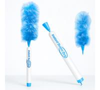 Plumero eléctrico Instant Duster, Sin cables, Rotación 360º, Plumero de Microfibra, Atrapa Polvo, Lavable, para Casa, Oficina, Coches