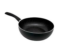 PLUS HOME Sartén Honda Piedra para Inducción Base Reforzada 20-32 cm Alta Resistencia Ideal para Cocinas Intensivas Apta para cocina de inducción, gas y eléctrica
