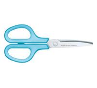 Plus Japan - Juego de 3 tijeras Fitcut Curve Soft Stainless Steel 175 mm, azul izquierdo
