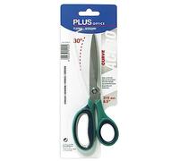 Plus Office 040676 - Tijera Curve Titanio, 215 mm color Gris Cuchillo Negro