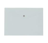 Plus Office Carpeta Dossier Broche Polipropileno Sobre Apaisado 105x74mm Color Transparente (Pack 12 Uds.)