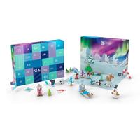 Plus Plus Plus - Calendario de adviento con 25 sorpresas, Juego de construcción Infantil, Aventura navideña Creativa con Instrucciones, Aproximadamente 600 Piezas, para niñas y niños a Partir de 5