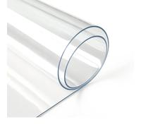 PLUSHOME - Hule Mantel Transparente Comedor Y Cocina Pvc Protector cubierta de escritorio o mesa Varias Medidas