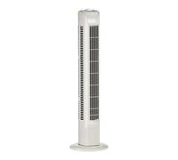 PLUSHOME Ventilador Torre 45W, 79cm, 3 Velocidades,Color Blanco