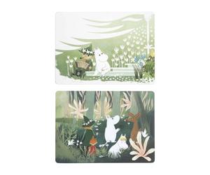 Pluto Design 2 manteles individuales Moomin Multi